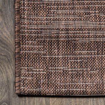 Tavira Modern Strie' Indoor/outdoor Area Rug